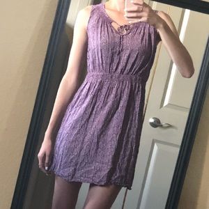 Purple dress from loft